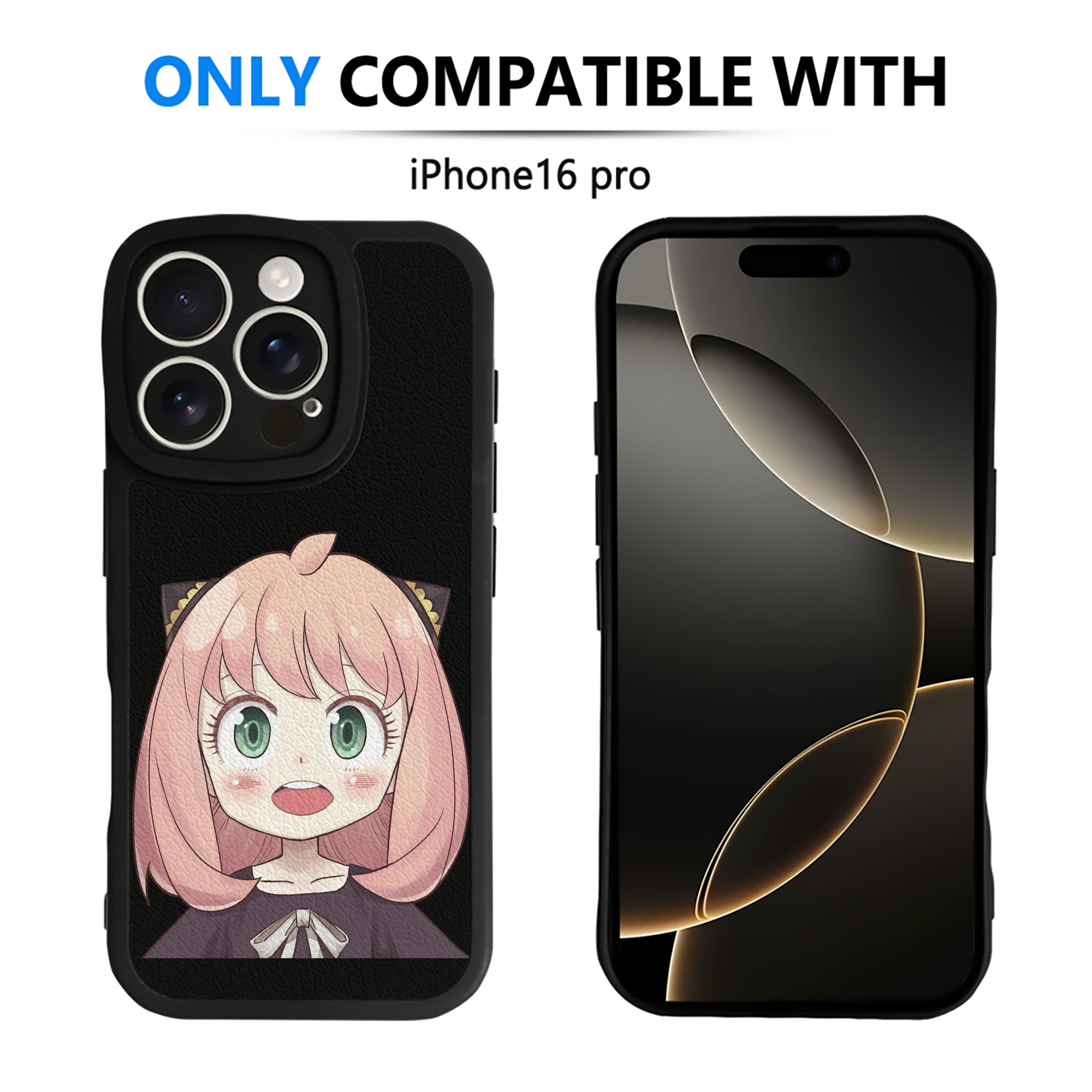 （画像用） SPY×FAMILY间谍家家酒 【iPhone 16シリーズ対応】シリコンスマホケース（レザー調） 材質：シリコン